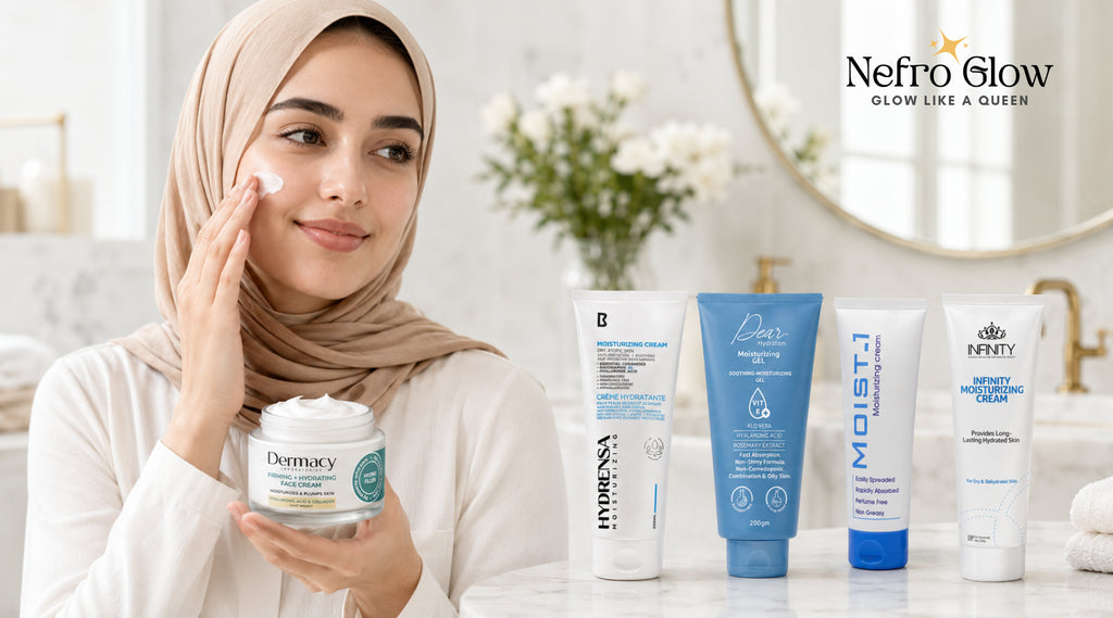 بديل Eucerin في مصر: أفضل مرطبات للبشرة الجافة والحساسة