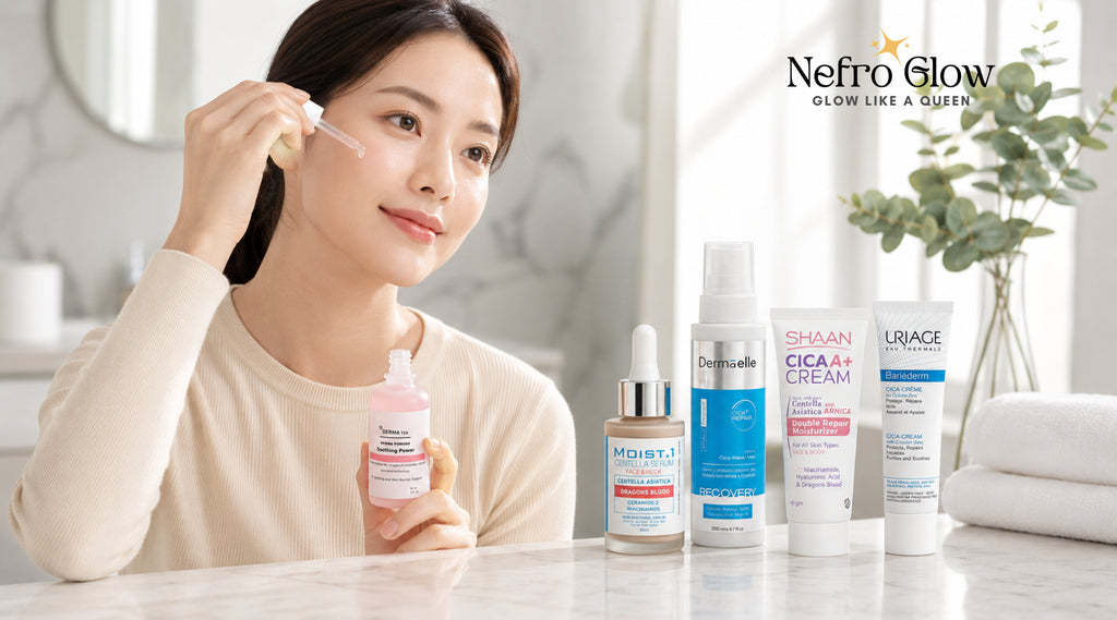 أفضل المنتجات البديلة لسيروم السنتيلا من Derma 10
