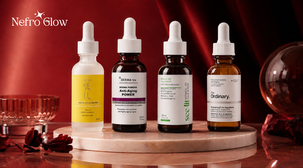 بديل kolagra retinol serums : افضل سيروم ريتينول فى السوق المصري