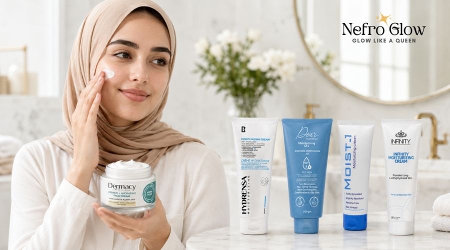 بديل Eucerin في مصر: أفضل مرطبات للبشرة الجافة والحساسة