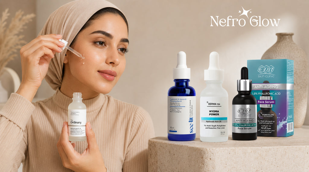 بديل The Ordinary Hyaluronic Acid في مصر: أفضل سيروم ترطيب للبشرة الجافة