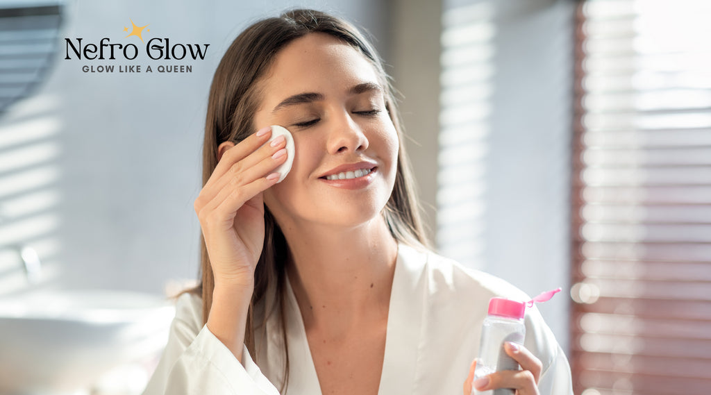 أهمية التونر وماء الميسيلار للبشرة