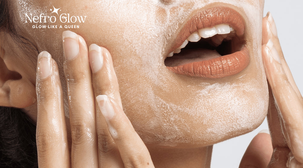 كيفية التخلص من الرؤوس السوداء والعناية الفعّالة بالبشرة - Nefro Glow