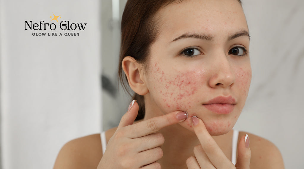 التغلب على مشاكل البشرة والشعر في المراهقة