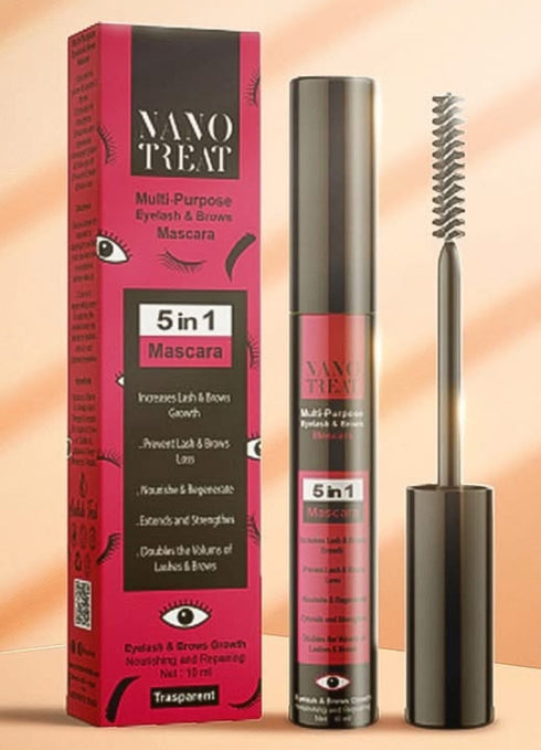نانوتريت ماسكرا الرموش و الحواجب متعددة الاستخدام 10 مل - Nanotreat
