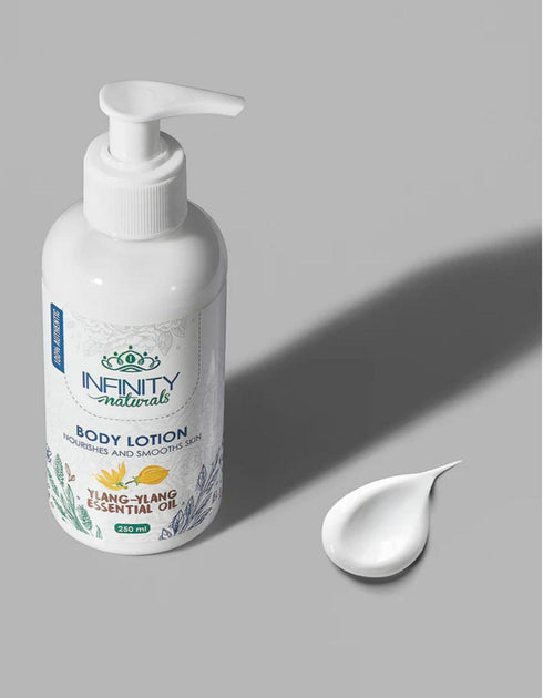 انفينيتى لوشن مرطب للجسم غني بزيت زهره اليلانج يلانج (نوع من الياسمين) 250 مل - Infinity