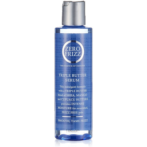 زيرو فريز سيروم تريبل باتر لترطيب وتنعيم الشعر الهايش والجاف 148 مل - Zero Frizz