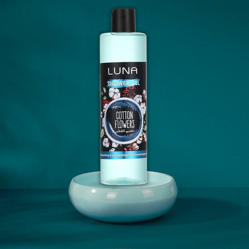 لونا شاور جل للجسم برائحة نسيم القطن 500 مل - Luna