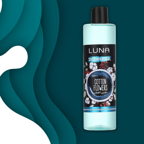 لونا شاور جل للجسم برائحة نسيم القطن 500 مل - Luna