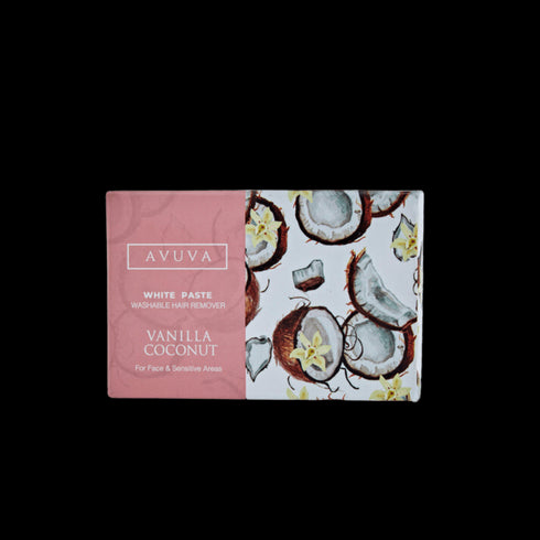 Avuva white hair removal paste vanilla and coconut 100 gm - Avuva