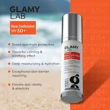 جلامي لاب واقى من الشمس بمعامل حماية (spf 50) 50 مل - Glamy Lab