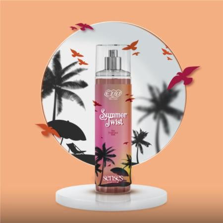 ايفا سكين كير سينسز سبلاش معطر الجسم سمر تويست 240 مل - Eva