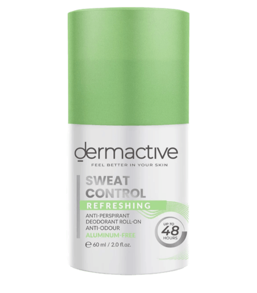ديرما اكتيف رول اون مزيل رائحة العرق سويت كونترول رفرشنج 60 مل - Dermactive