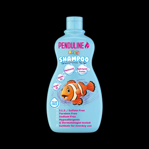 شامبو بندولين كيدز الأزرق للشعر العادي و الجاف 250 مل - Penduline