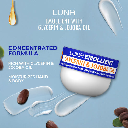 Luna Moisturizing Hand and Body Cream Jojoba Oil 50 gm - Luna