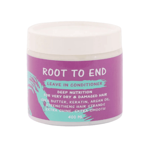 روت تو اند بلسم ليف ان لترطيب الشعر الجاف و المجعد 400 مل - Root to End