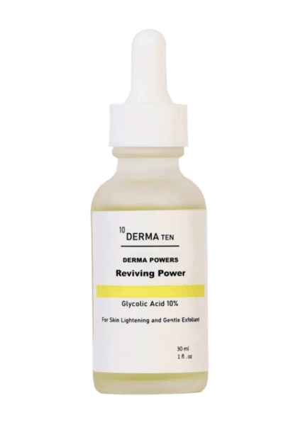 ديرما تن سيروم جليكوليك اسيد لتقشير البشرة و المناطق الداكنه 30 مل - derma 10