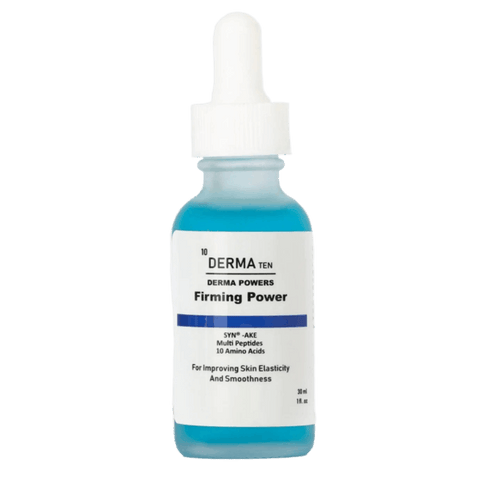 ديرما تن سيروم باور فيرم بببتيدات متعددة لشد البشرة وتحفيز إنتاج الكولاجين 30 مل - derma 10