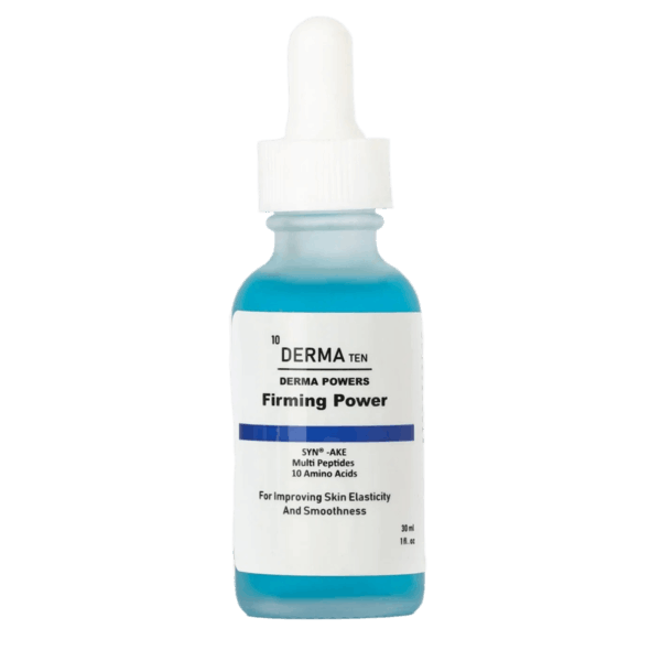 ديرما تن سيروم باور فيرم بببتيدات متعددة لشد البشرة وتحفيز إنتاج الكولاجين 30 مل - derma 10