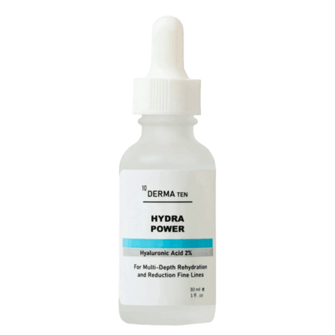 ديرما تن سيروم هيالورونيك اسيد لترطيب عميق للبشرة و نضاره فوريه 30 مل - derma 10