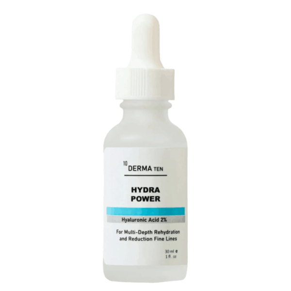 ديرما تن سيروم هيالورونيك اسيد لترطيب عميق للبشرة و نضاره فوريه 30 مل - derma 10