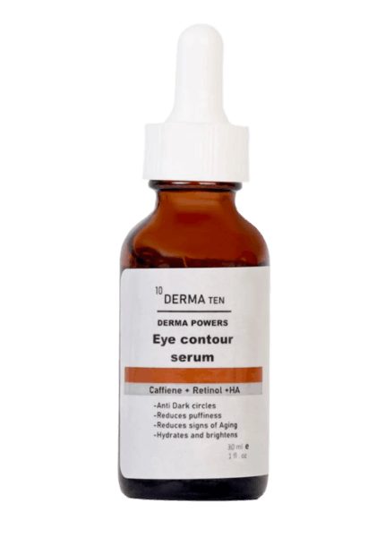 ديرما تن سيروم كافيين لعلاج الهالات السوداء و تجاعيد حول العين 30 مل - derma 10