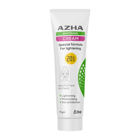 ازهى كريم تفتيح البشرة و معامل حماية من الشمس (SPF20) 75 جم - Azha
