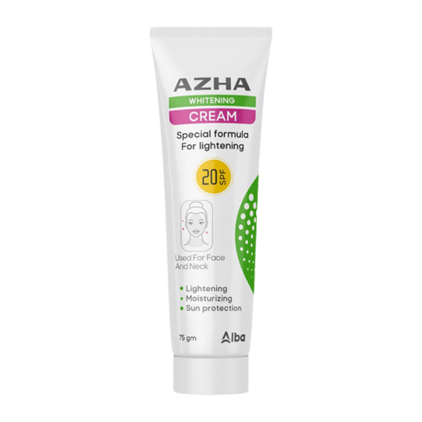 ازهى كريم تفتيح البشرة و معامل حماية من الشمس (SPF20) 75 جم - Azha