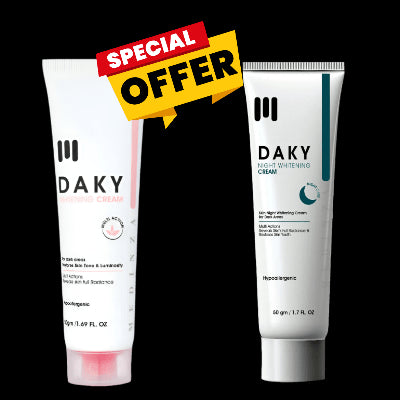 عرض 1 داكي كريم تفتيح المناطق الحساسة + 1 داكي كريم التفتيح الليلي