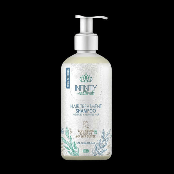 انفينيتى شامبو للشعر التالف بزيت الجوجوبا وزبدة الشيا 300 مل - Infinity