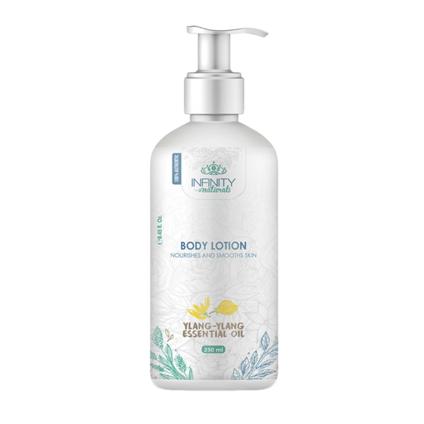 انفينيتى لوشن مرطب للجسم غني بزيت زهره اليلانج يلانج (نوع من الياسمين) 250 مل - Infinity