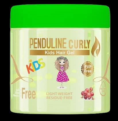 بندولين كيرلي جل شعر للأطفال (أخضر بالصبار) 250 مل - Penduline