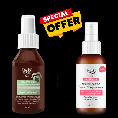 روتين نمو وتكثيف الشعر