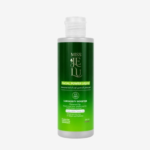 Miss Je Lu Glycolic Acid 4% and Azelaic Acid 2% Exfoliating and Skin Tone Unifying Toner 200ml - Miss Je Lu
