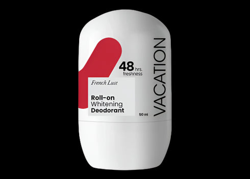فاكيشين رول اون مزيل العرق لتفتيح البشرة برائحة فرينش لوست 50 مل - Vacation