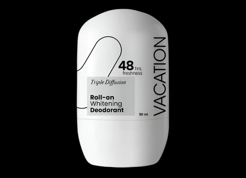 فاكيشين رول اون مزيل العرق لتفتيح البشرة للرجال برائحة تريبل ديفيوشن 50 مل - Vacation