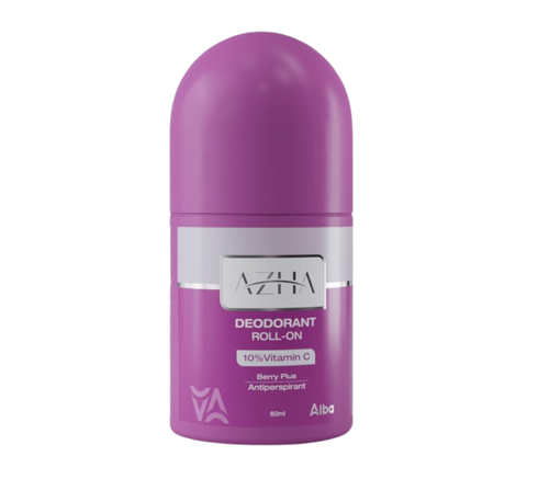 Azha Roll On Deodorant Move Berry Plus Scent 60 ml - Azha