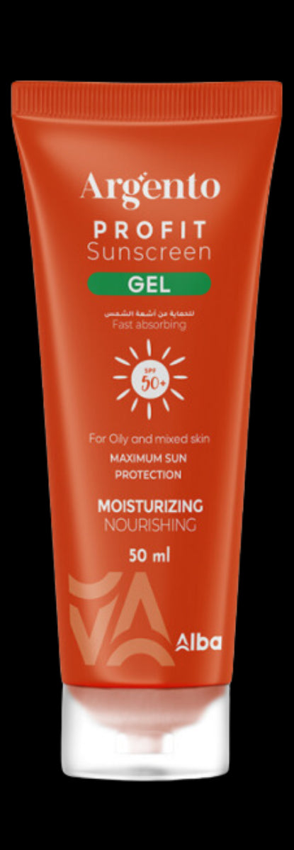 Argento Profit Sunscreen Gel SPF 50+ for oily and combination skin 60 ml - Argento