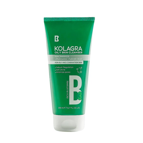 كولاجرا غسول الوجه للبشرة الدهنية 200 مل - kolagra