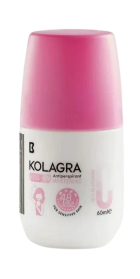 Kolagra Whitening Roll-on Deodorant 60 ml - Kolagra