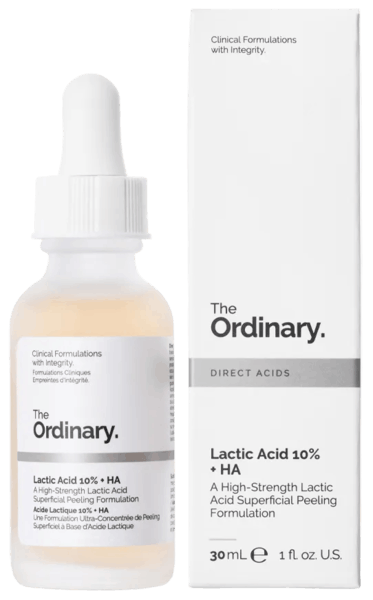 ذا اورديناري سيروم لاكتيك اسيد 10% + HA لتقشير البشرة وتحسين ملمسها 30 مل - The Ordinary