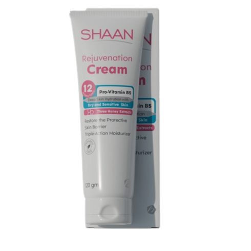 Shaan Moisturizing Cream for Dry and Sensitive Skin 120g - Shaan