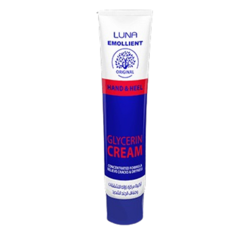 Luna Emollient Cream with Glycerin for Hands and Heels 20 gm - Luna