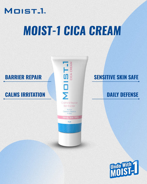 مويست وان سيكا كريم 50 جم - Moist 1