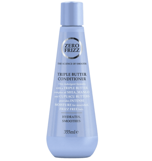 زيرو فريز بلسم تريبل باتر لترطيب وتنعيم الشعر الجاف والهايش 355 مل - Zero Frizz