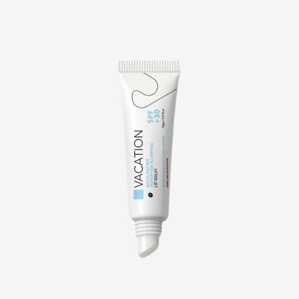 Vacation Aqua Repair Lip Balm with Honey and Cocoa Butter SPF 30+ for Lip Hydration and Protection 15g - Vacation