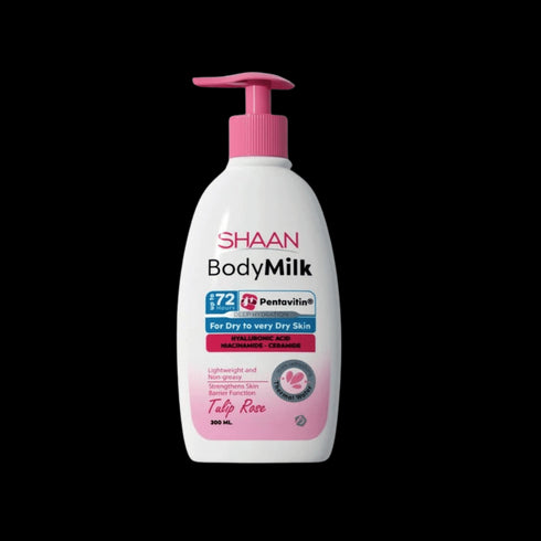 Body Milk Tulip Rose 300 ml - Shaan