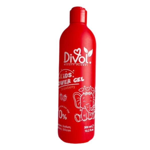 Divol Children's Shower Gel with Strawberry Scent 300 ml
