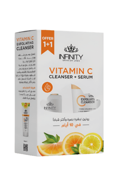 Infinity Vitamin C Cleanser + 15% Vitamin C Serum + Hyaluronic Acid - Infinity