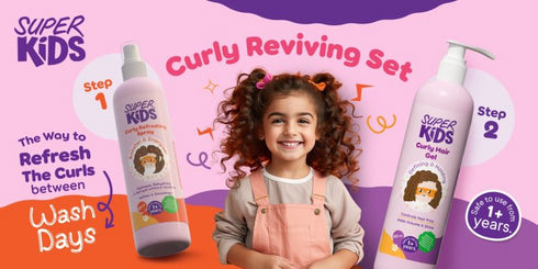 Super Kids Refreshing Spray for Curly Hair 250 ml - Super kids